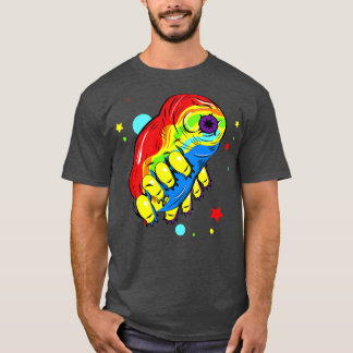 T-shirt Rainbow Tardigrade