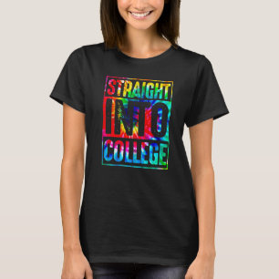 T-shirt Rainbow Tie Dye Directement En College Retour À Sc