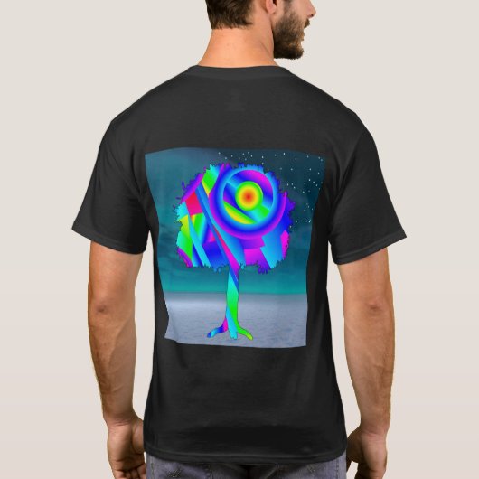 T-shirt Rainbow Tree (Dos)