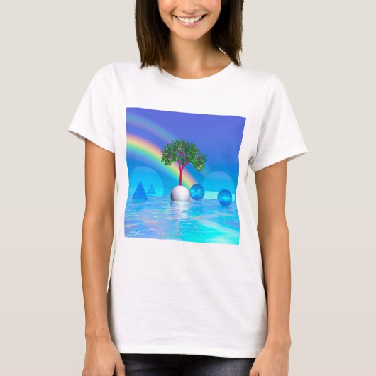 T-shirt Rainbow Tree (Devant)