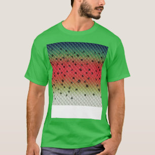 T-shirt Rainbow Trout Graphisme Art Pêche originale