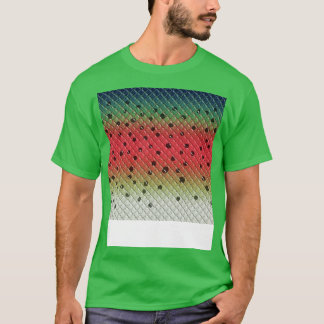 T-shirt Rainbow Trout Graphisme Art Pêche originale