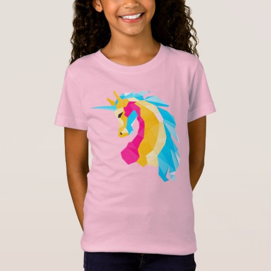 T-Shirt Rainbow Unicorn (Devant)