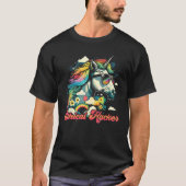 T-shirt Rainbow Unicorn Ethical Hacker Ethical Hacking (Devant)