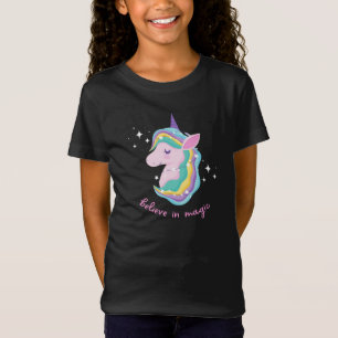 T-Shirt Rainbow Unicorn fête d'anniversaire bébé