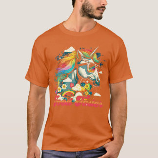 T-shirt Rainbow Unicorn Food Taster