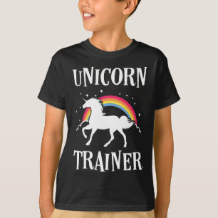 T-shirt Rainbow Unicorn Trainer Easy Costume Halloween Fun