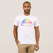 T-shirt RainbowHearts (Devant entier)