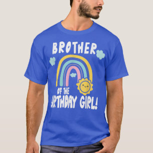 T-shirt Rainbows & Sunshine Party Frère de l'anniversaire