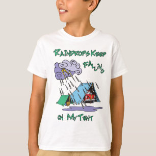 T-shirt Raindrops Camping