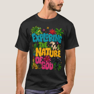 T-shirt Rainforest Falls Explorer La Nature De Dieu Vbs