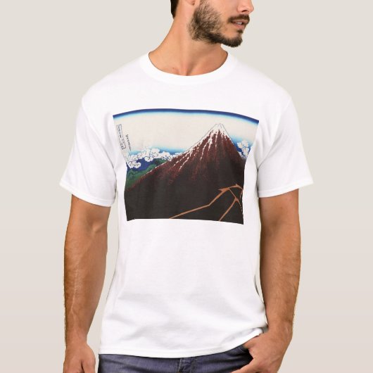 T-shirt Rainstorm Sous le sommet (Devant)