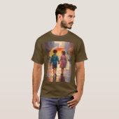 T-shirt Rainy Romance (Devant entier)