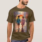 T-shirt Rainy Romance (Devant)