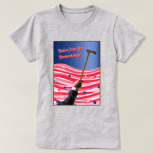 T-shirt Raise Cane Democracy