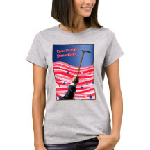 T-shirt Raise Cane Democracy