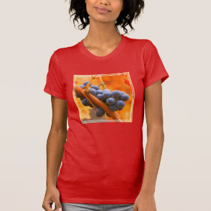 T-shirt Raisin de vigne dans le vignoble