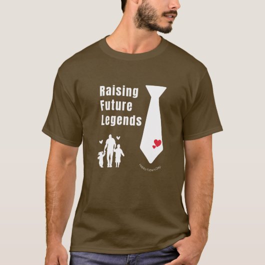 T-shirt Raising Future Legends Father's Day Gifts (Devant)