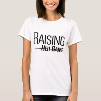 T-shirt Raising Her Game pour femmes blanches