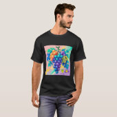 T-shirt Raisins colorés (Devant entier)