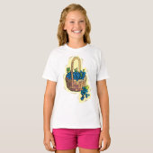 T-shirt Raisins Dans Un Panier (Devant entier)