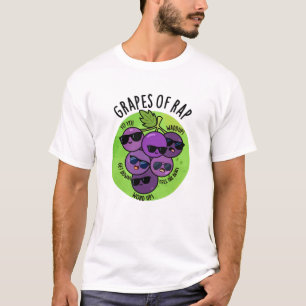T-shirt Raisins De Rap Funny Fruit Pun