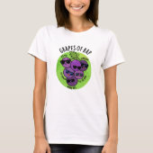 T-shirt Raisins De Rap Funny Fruit Pun (Devant)