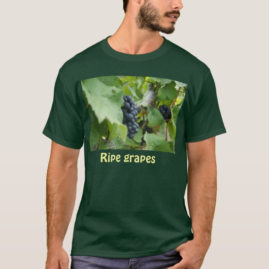 T-shirt raisins mûrs (Devant)