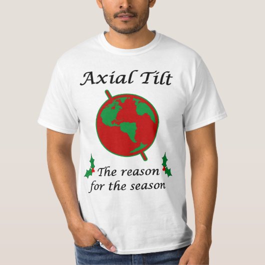 T-shirt Raison axiale d'inclinaison de la saison (Devant)