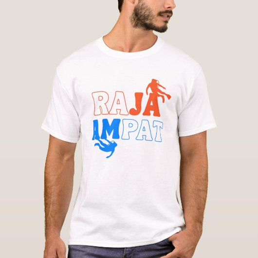 T-shirt Raja Ampat, Indonésie (Devant)