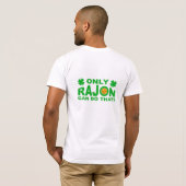 T-shirt Rajon Boston 2 dégrossi (Dos entier)