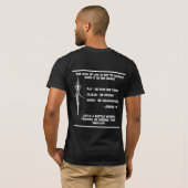 T-shirt Rak Chazak Amats - Tee de définition (Dos entier)