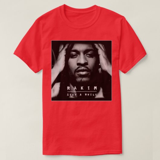 T-shirt Rakim Restez un temps Album bootleg (Design devant)