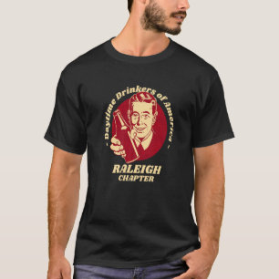 T-shirt Raleigh Chapitre Boissons diurnes bière brassée Hu