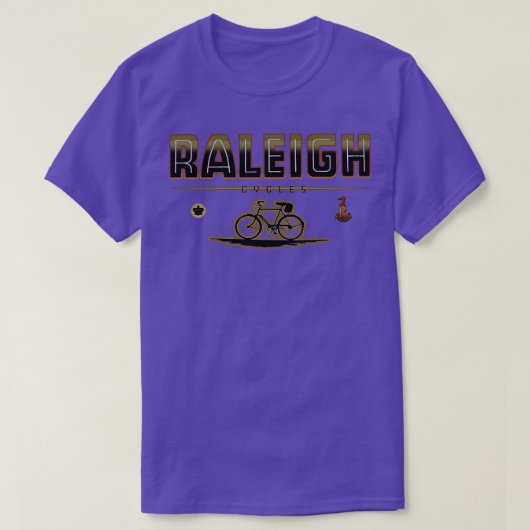 T-shirt Raleigh Cycles Angleterre (Design devant)