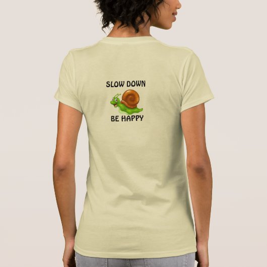 T-Shirt Ralentir (Dos)