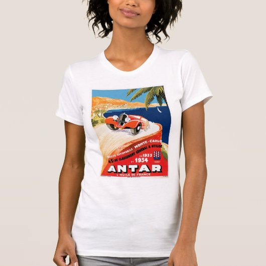 T-shirt Rallye Automobile de Monte Carlo (Devant)