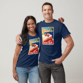 T-shirt Rallye automobile de Monte-Carlo (Unisexe)