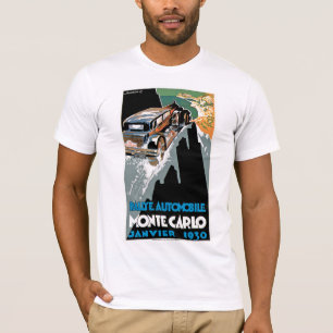 T-shirt Rallye Automobile Monte Carlo
