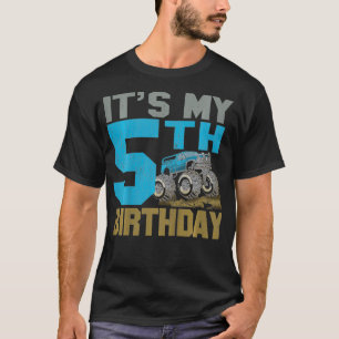 T-shirt Rallye des camions Enfants Monster 5e fête d'anni