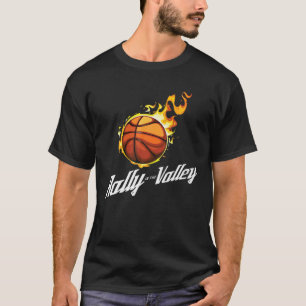 T-shirt Rallye In The Valley Basketball Design Caractérist