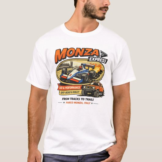 T-shirt Rallye Monza Express (Devant)