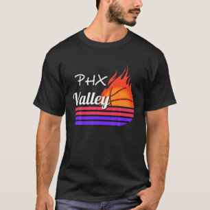 T-shirt Rallye Valley Oop PHX Flamme Basketball Rétro
