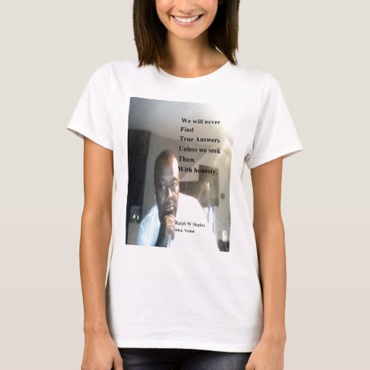 T-shirt Ralph Wisden Staples (Devant)