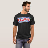 T-shirt Ralphie Pour Président Red Ryder Blanc Et Bleu (Devant entier)