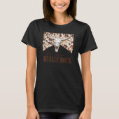 T-shirt Ram Ranch Really Rock Leopard Taureau Pays M (Devant)