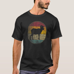 T-shirt Ram Sheep Goat Gif Retro Style Vintage les années 
