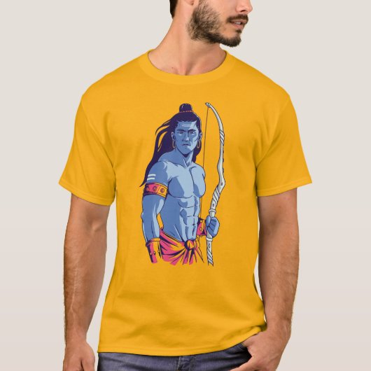 T-shirt Rama Hindu Deity (Devant)
