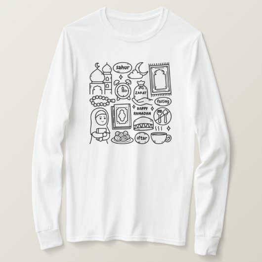 T-shirt Ramadan Kareem (Design devant)