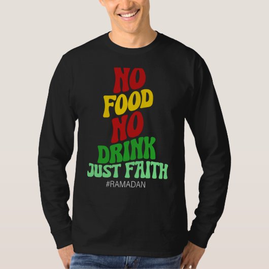 T-shirt Ramadan Kareem 2023 Islamic Fasting Outfit for Men (Devant)